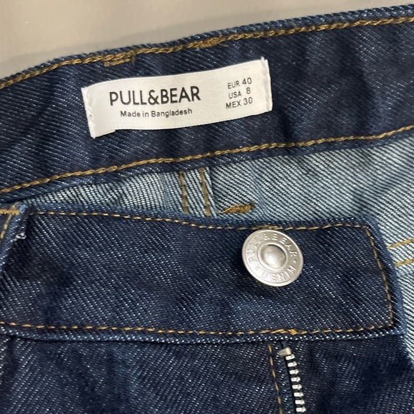 NWT - Pull & Bear Women’s Regular Straight Low Rise Jeans - Size 8, 10 - Picture 7 of 14